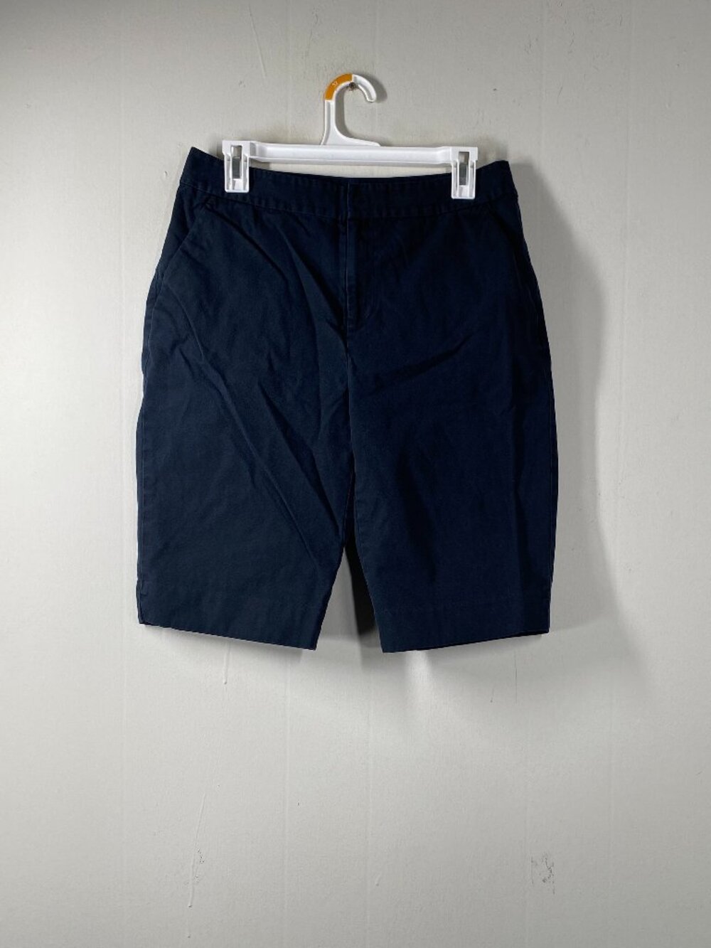 Lauren Ralph Lauren Bermuda Chino Shorts Women's 8 Mid Rise Blue Casual